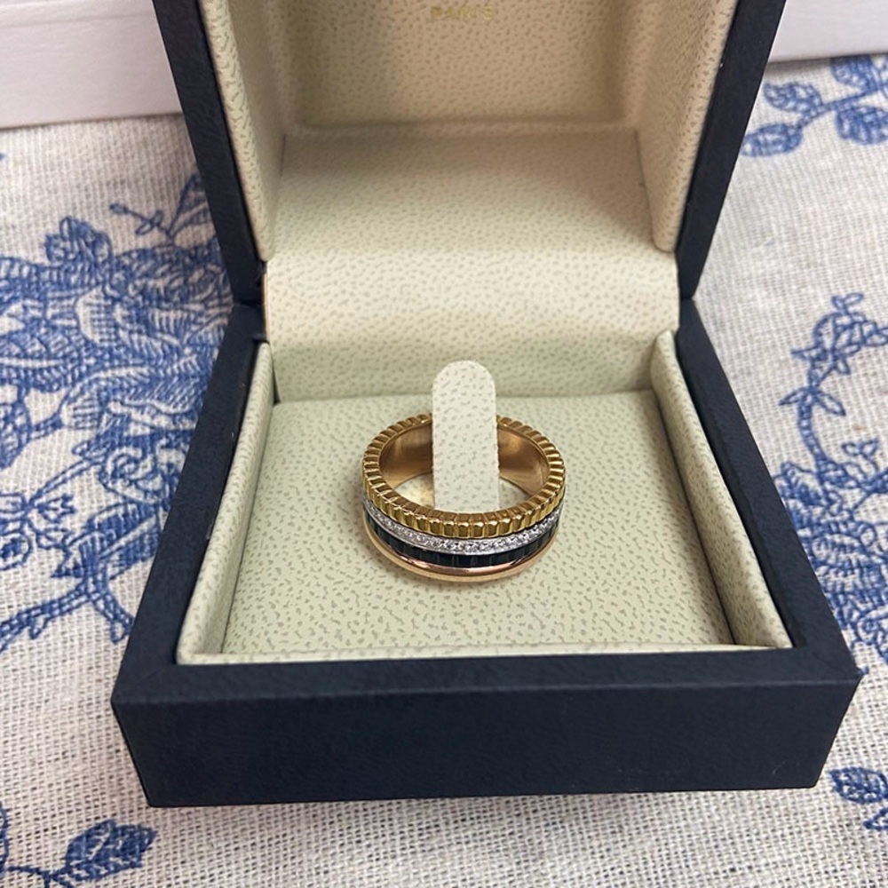 Boucheron Quatre Classique Four Ring Gear Ring Men